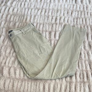 Men’s RVCA Weekend Fit Tan Khaki Chinos Size 32
